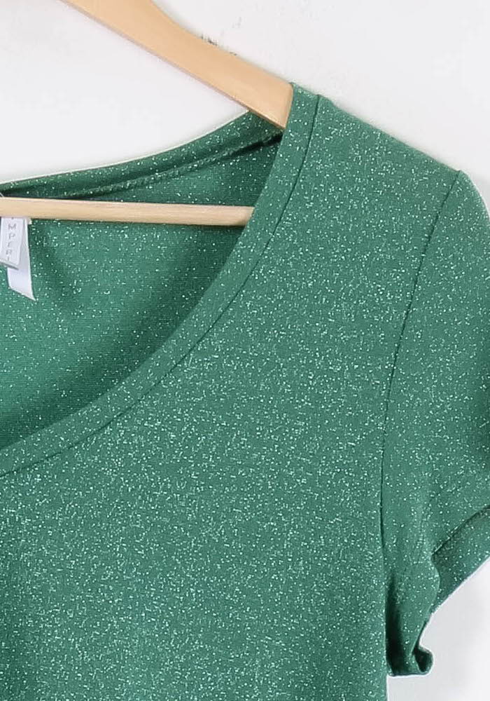 Tee-shirt Vert - Taille S/36 - Image 3