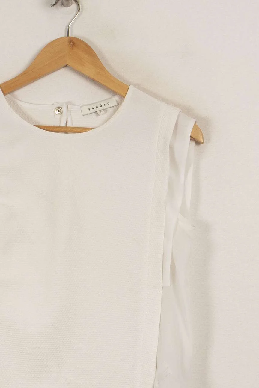Top blanc - Taille L/40 - Image 3