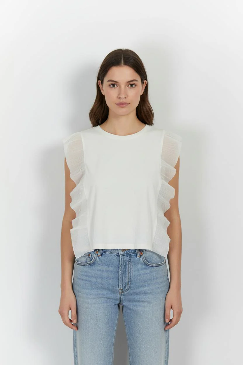 Top Blanc - Taille M/38
