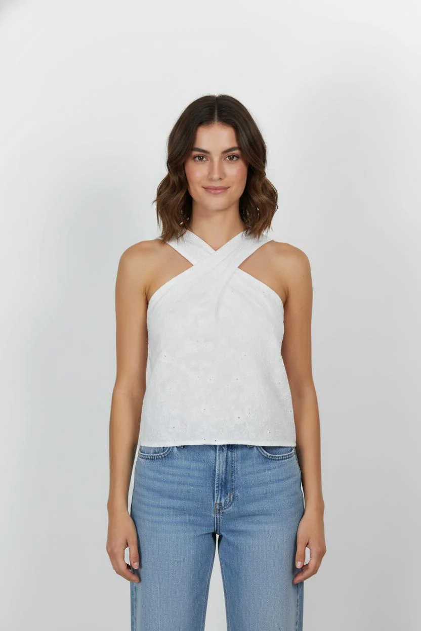 Top Blanc - Taille S/36