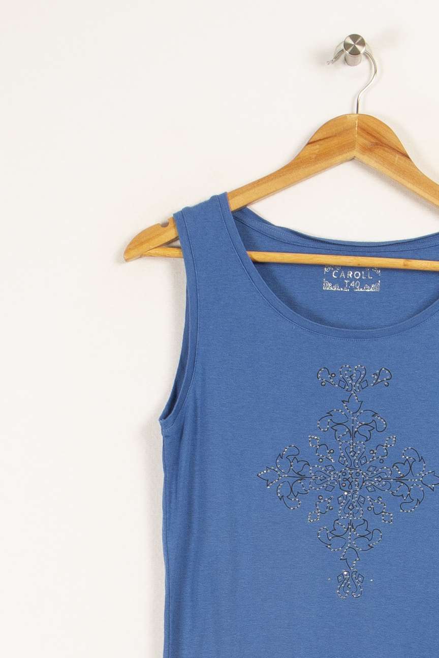 Top Bleu - Taille L/40 - Image 3