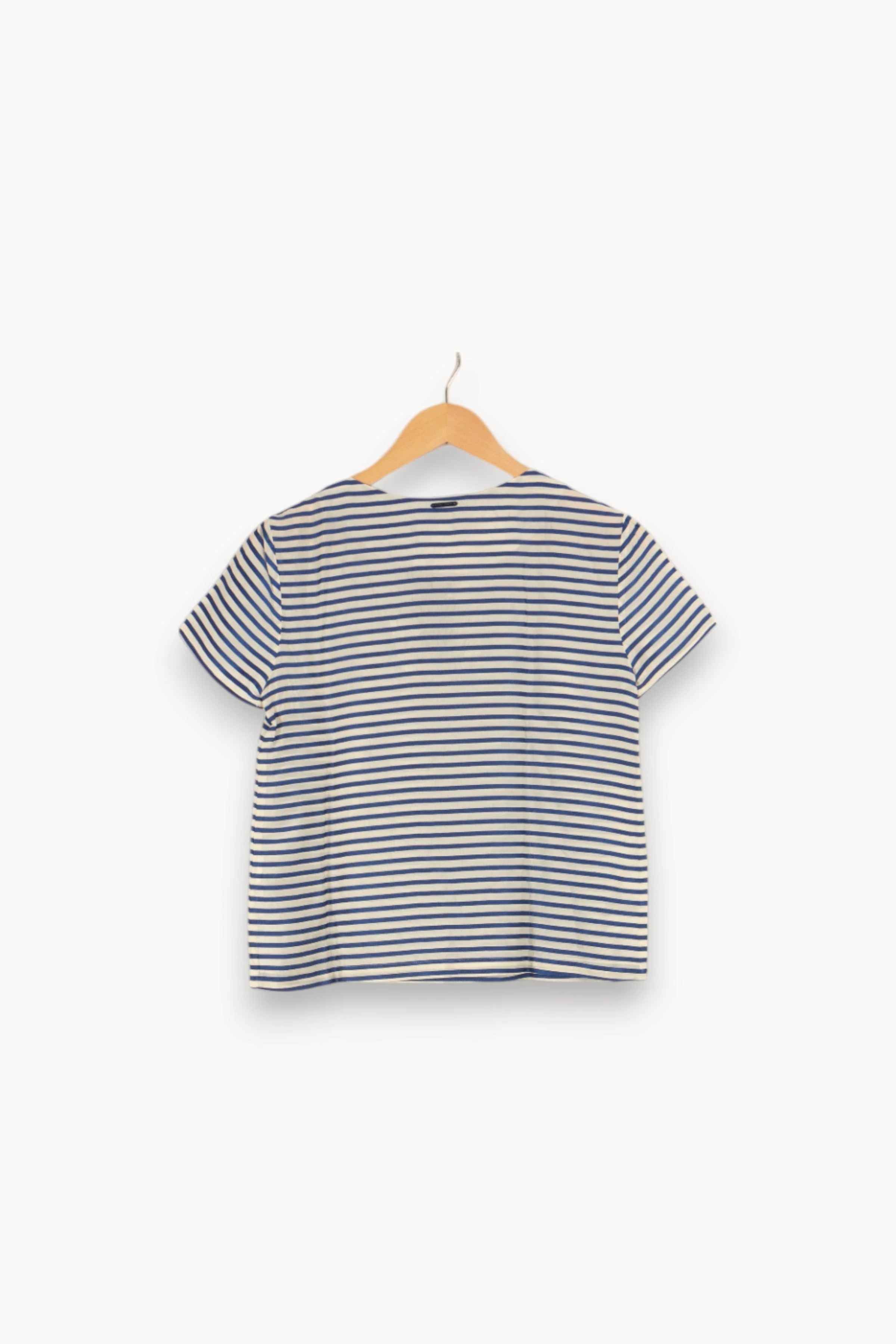 Top marinière bleu et blanc - Taille S/36 - Image 4