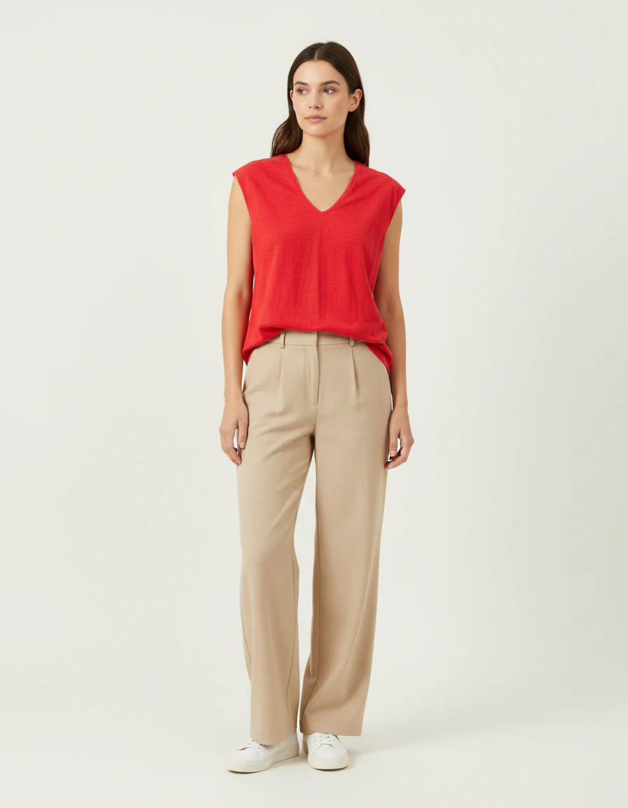 Top rose - Taille S/36