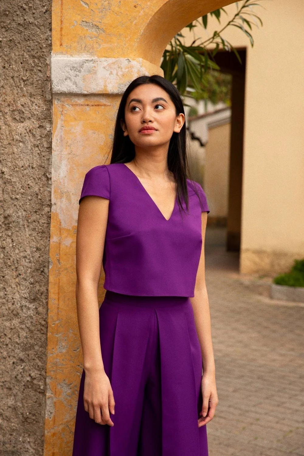 Top Violet - Taille XS/34 - Image 2