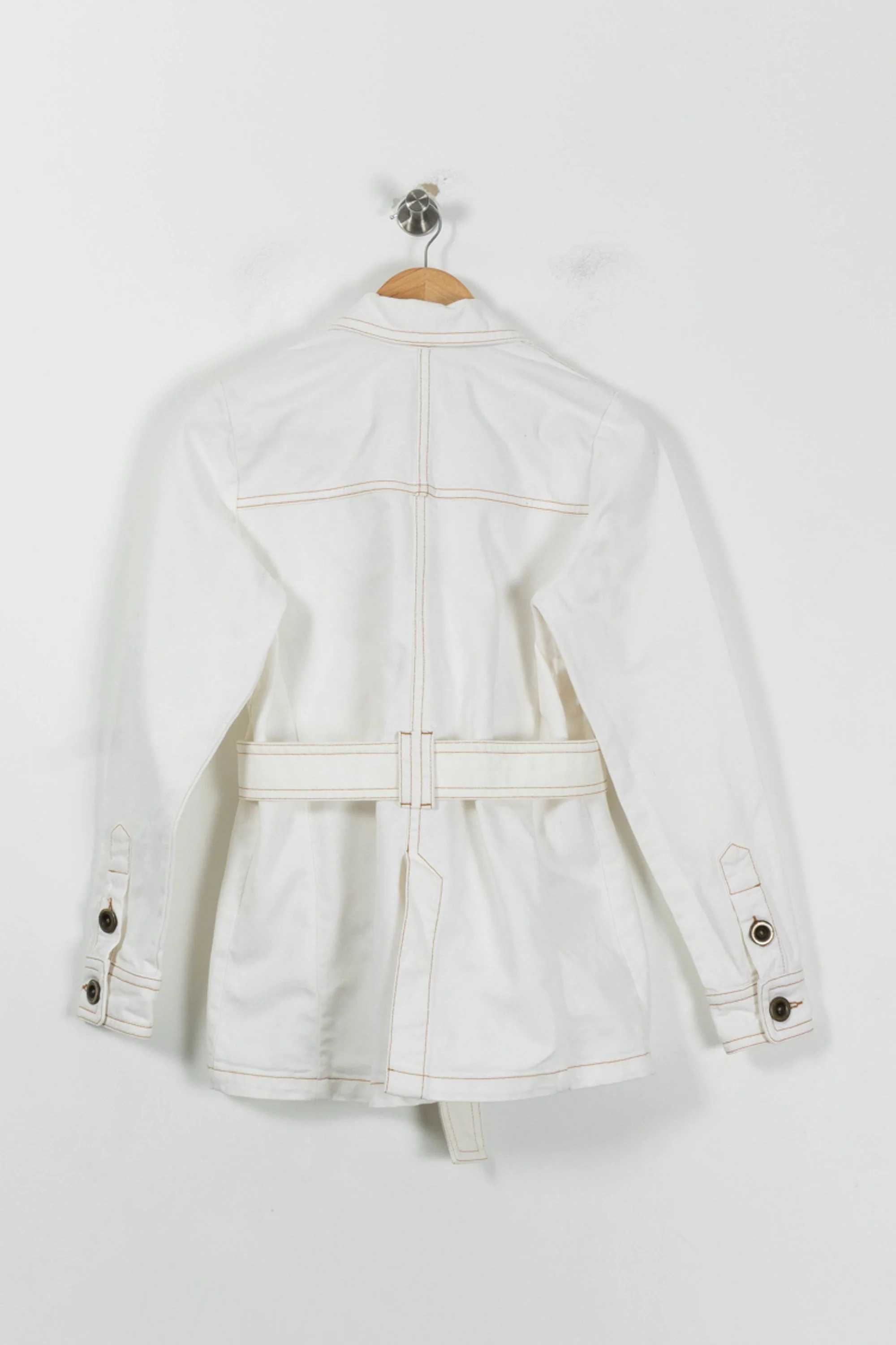 Trench Blanc - Taille S/36 - Image 4