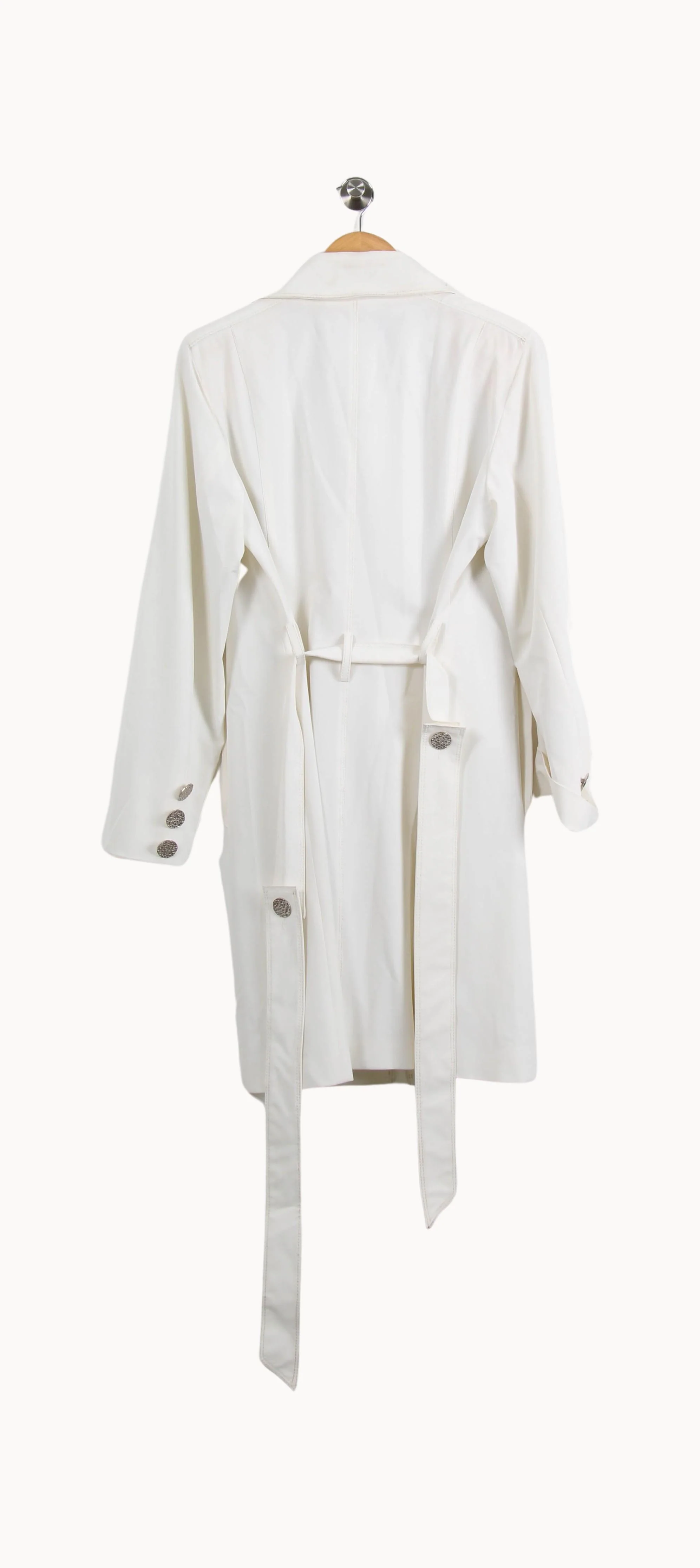Trench Blanc - Taille XXL/44 - Image 4