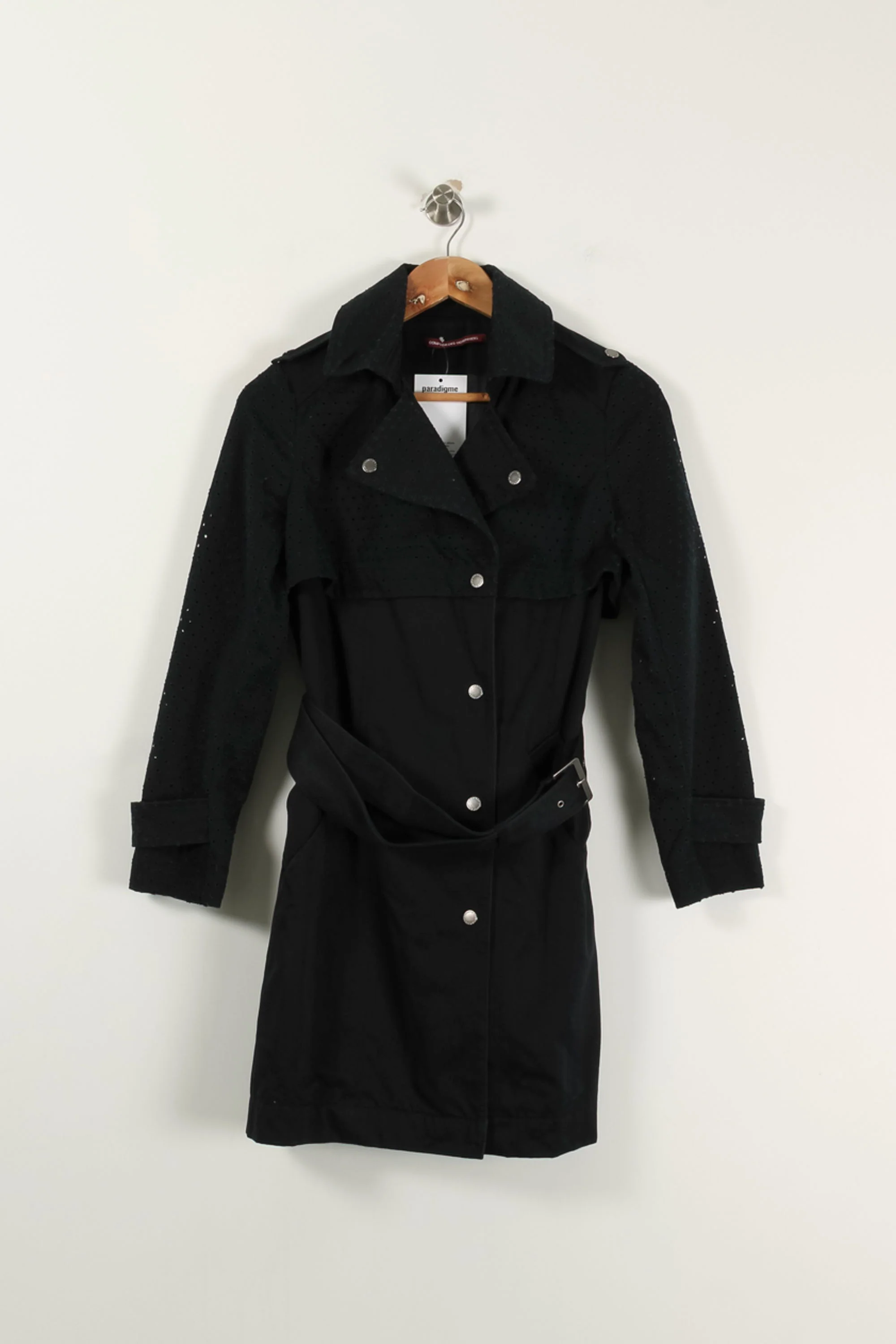 Trench Noir - Taille XS/34 - Image 2