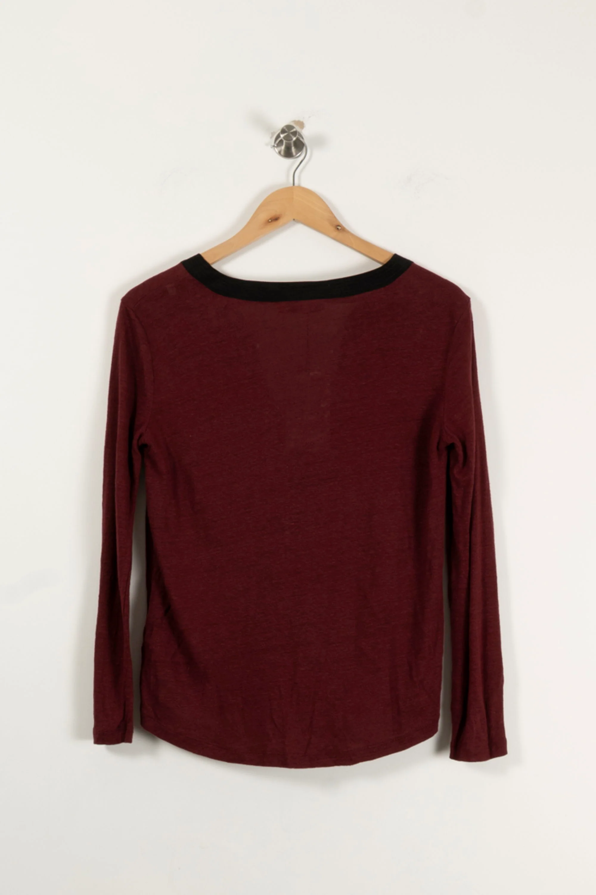 Tunique Bordeaux et Noir - Taille L/40 - Image 4