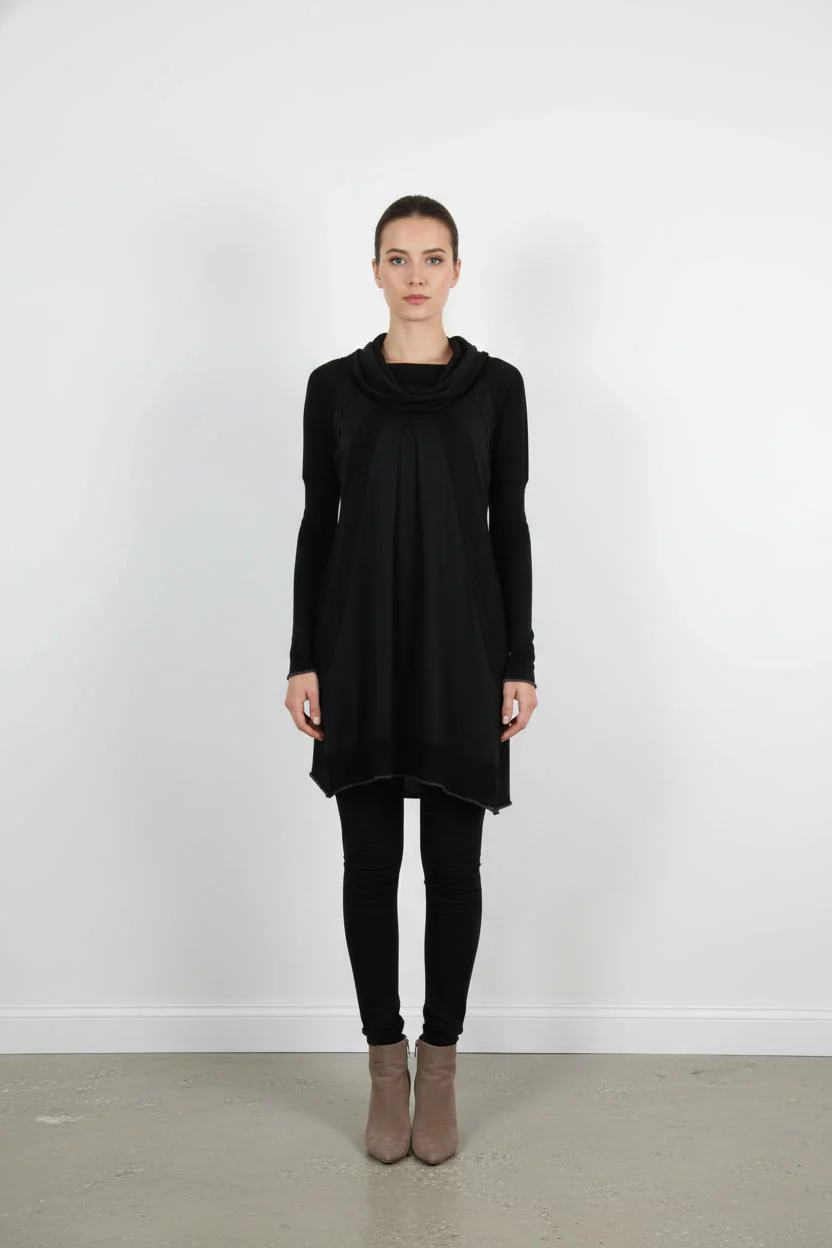 Tunique Noire - Taille S/36