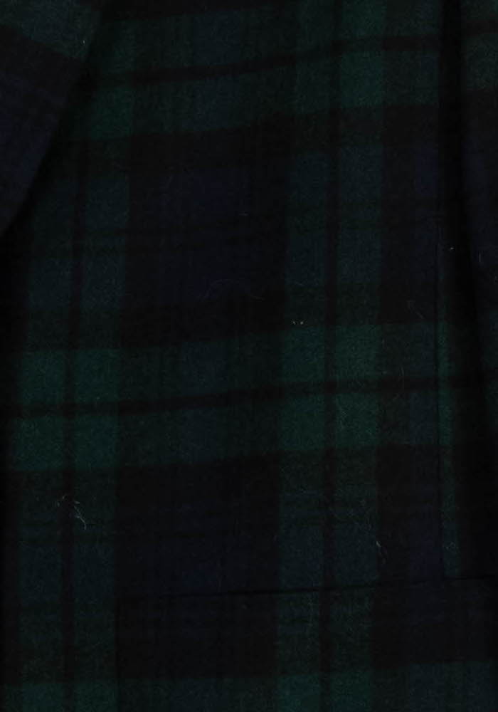 Veste à Carreaux Verte et Noire - Taille M/38 - Image 3