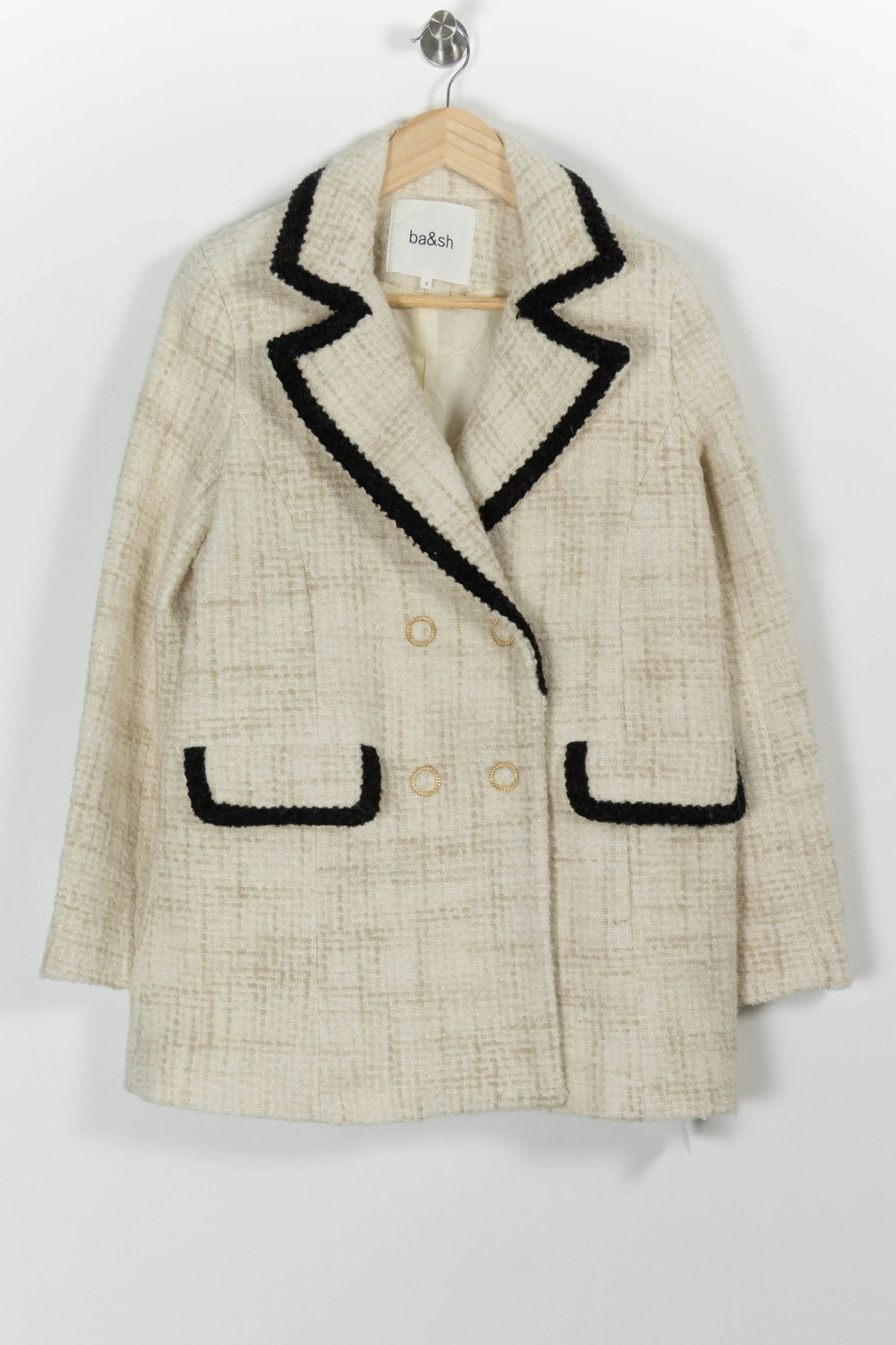 Veste Beige et Noire - Taille XS/34 - Image 2