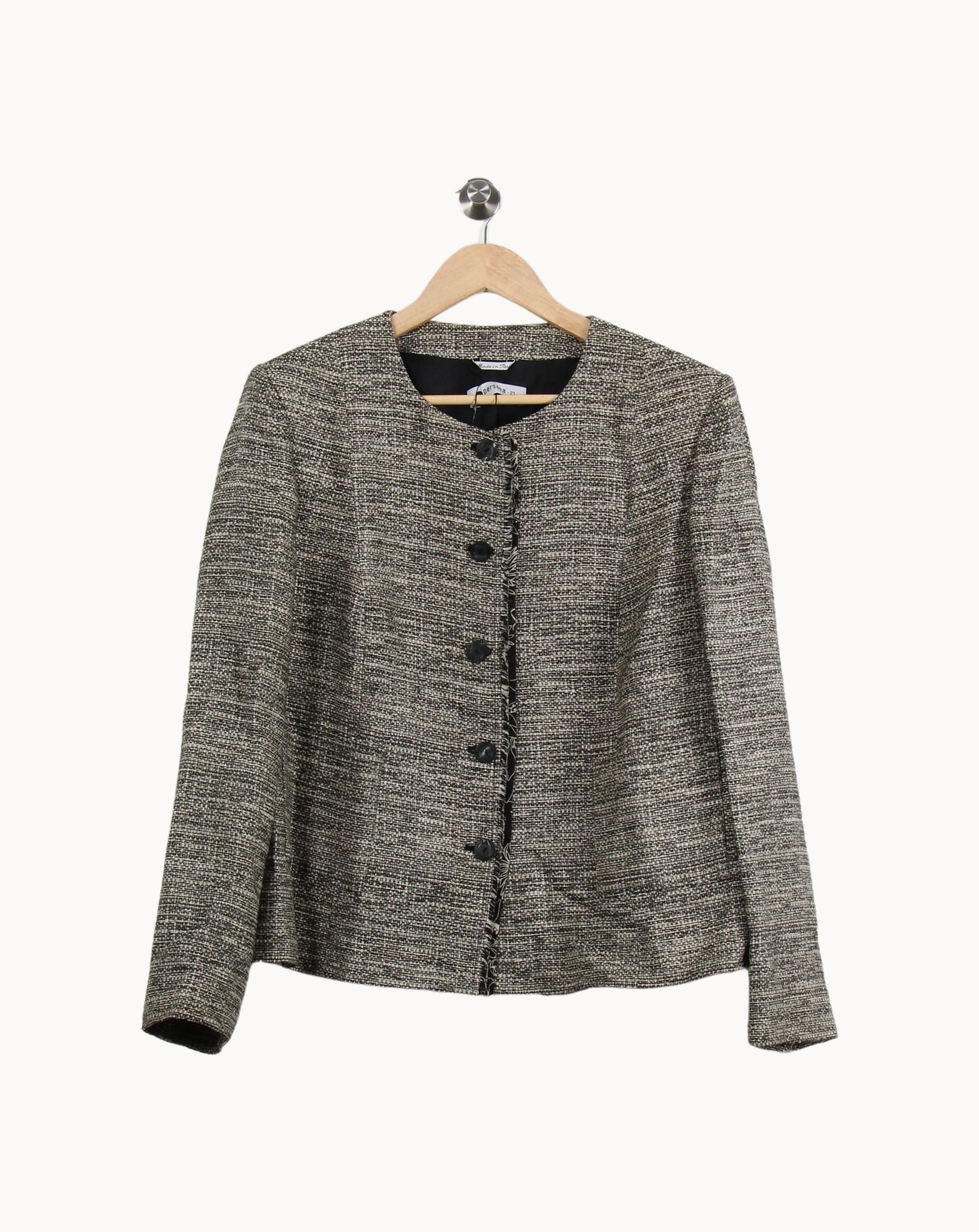 Veste Beige et Noire - Taille XXXL/46 - Image 2