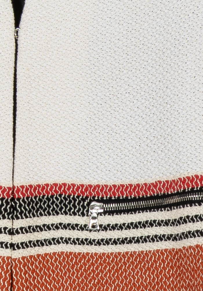 Veste Blanche et Orange - Taille S/36 - Image 3