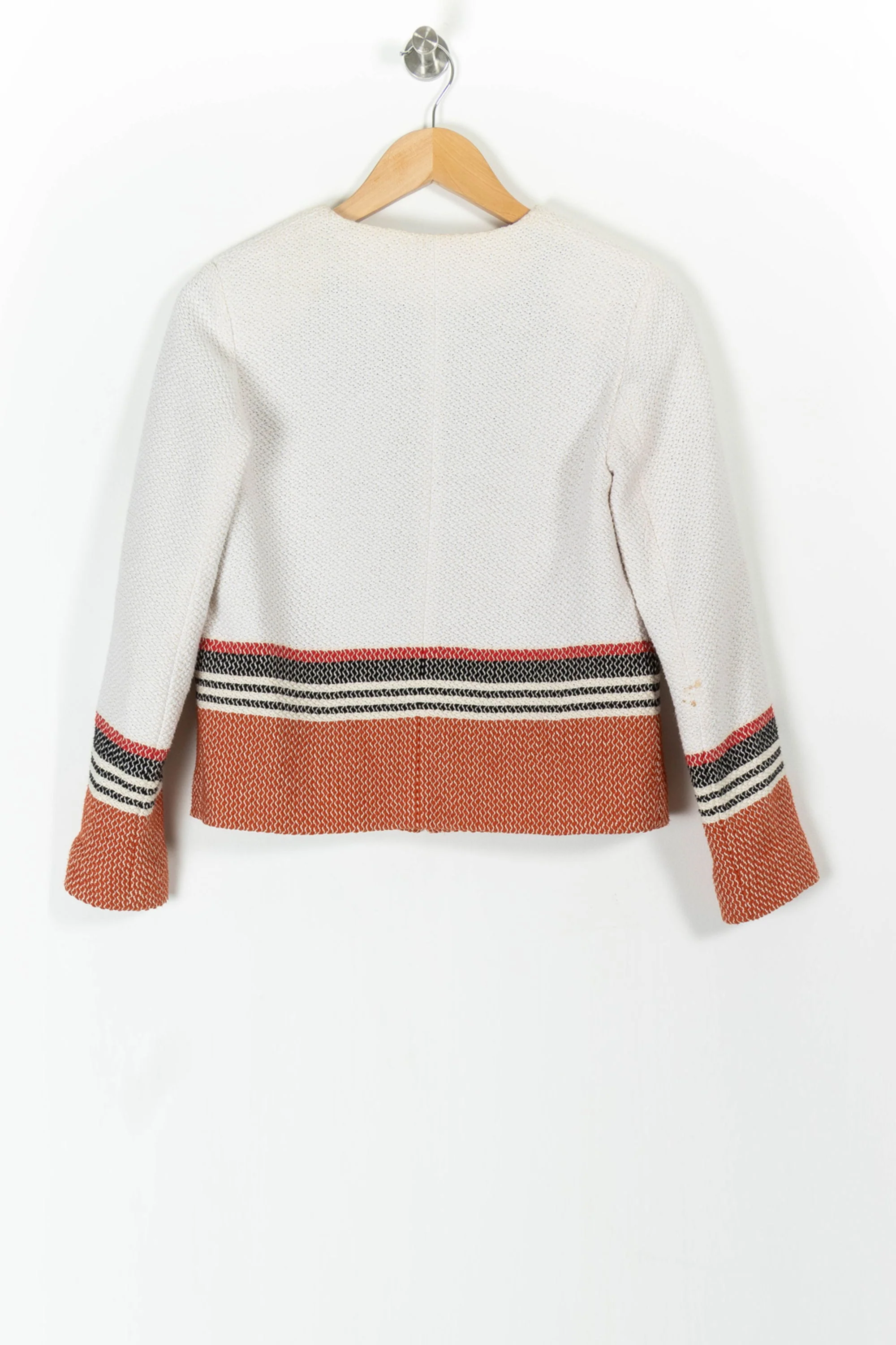 Veste Blanche et Orange - Taille S/36 - Image 4