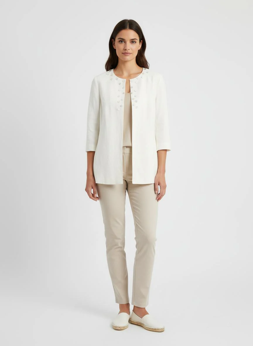 Veste Blanche - Taille XXXL/46