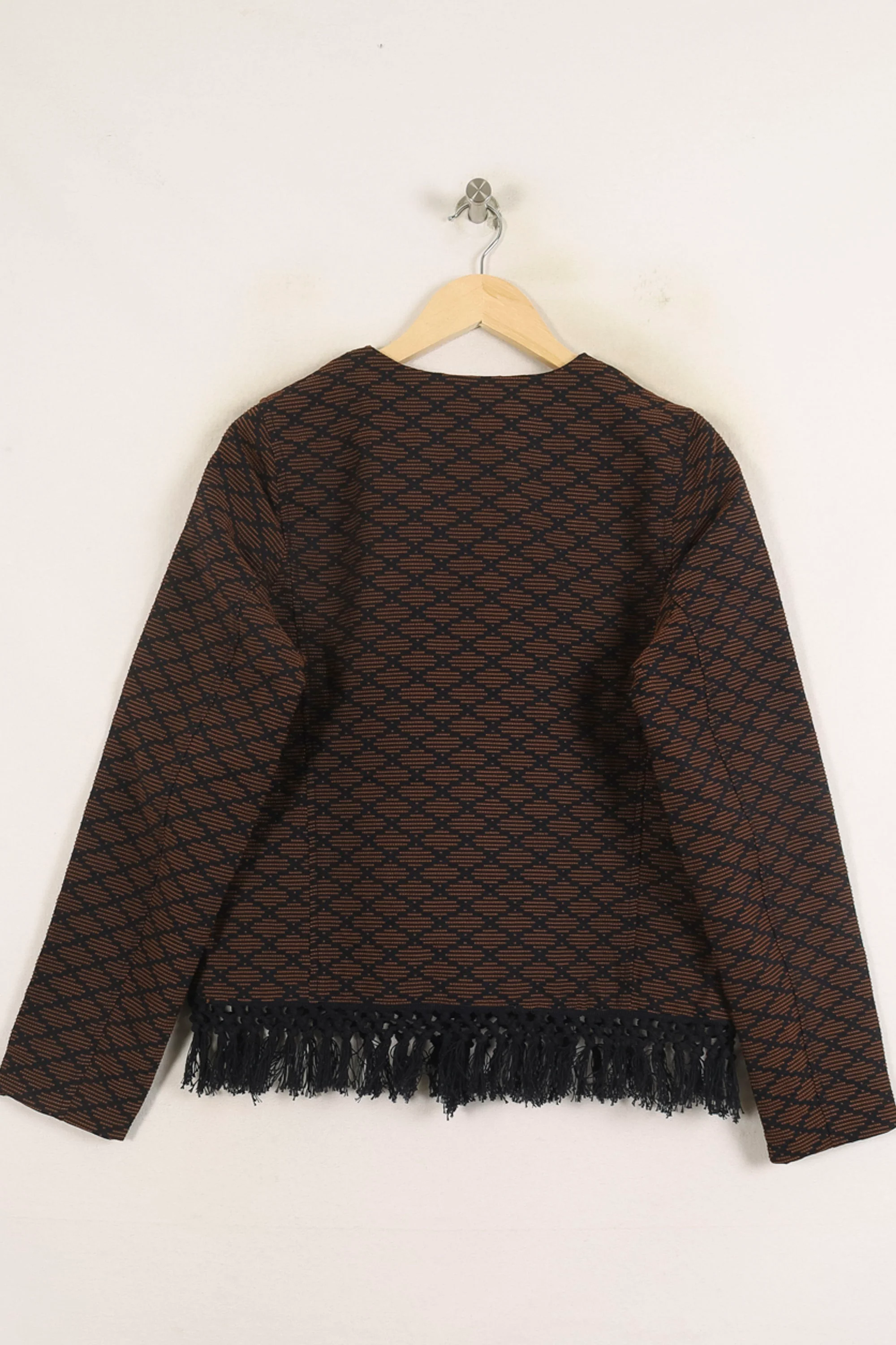 Veste Bleu et Marron - Taille M/38 - Image 4