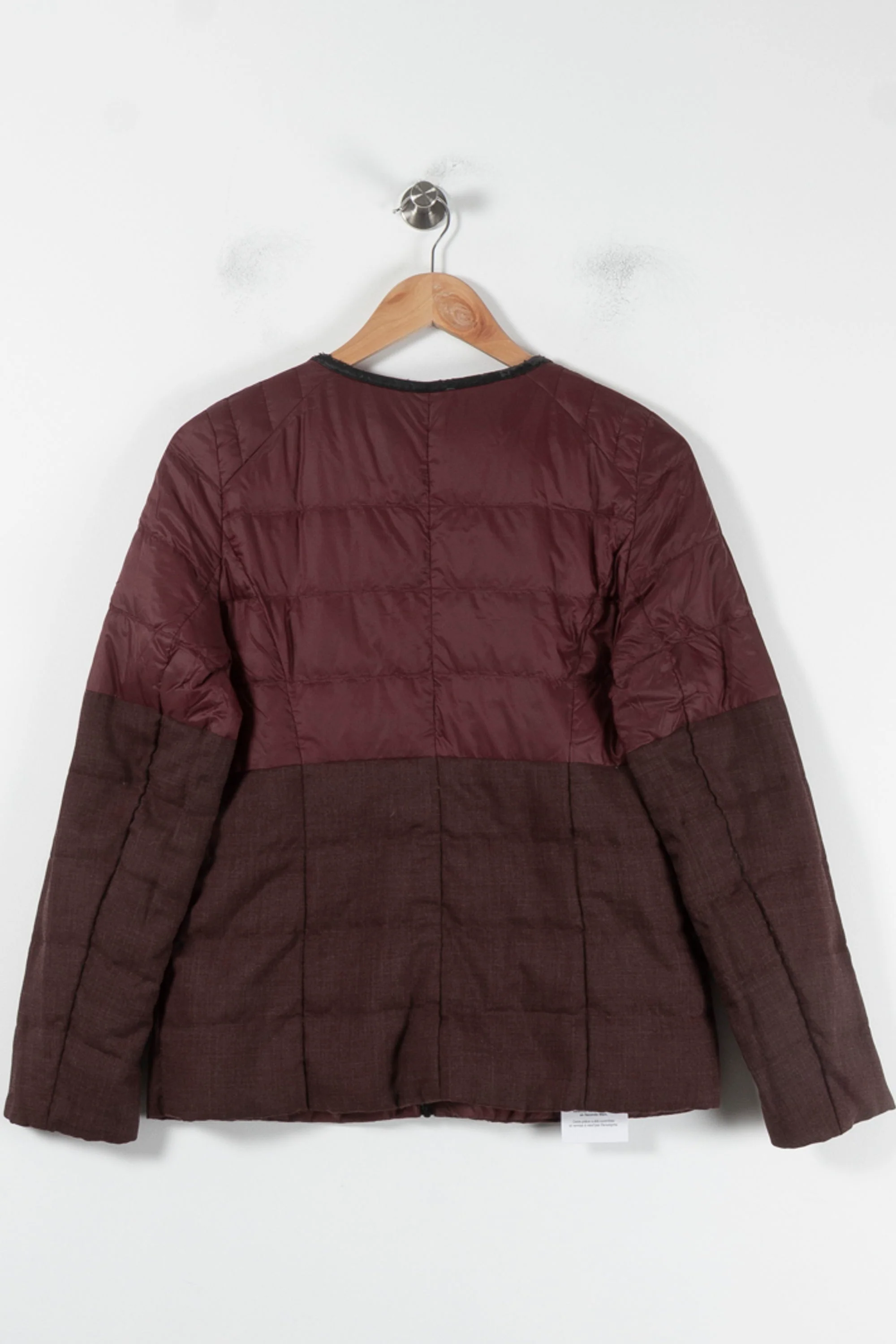 Veste Bordeaux et Marron - Taille S/36 - Image 4