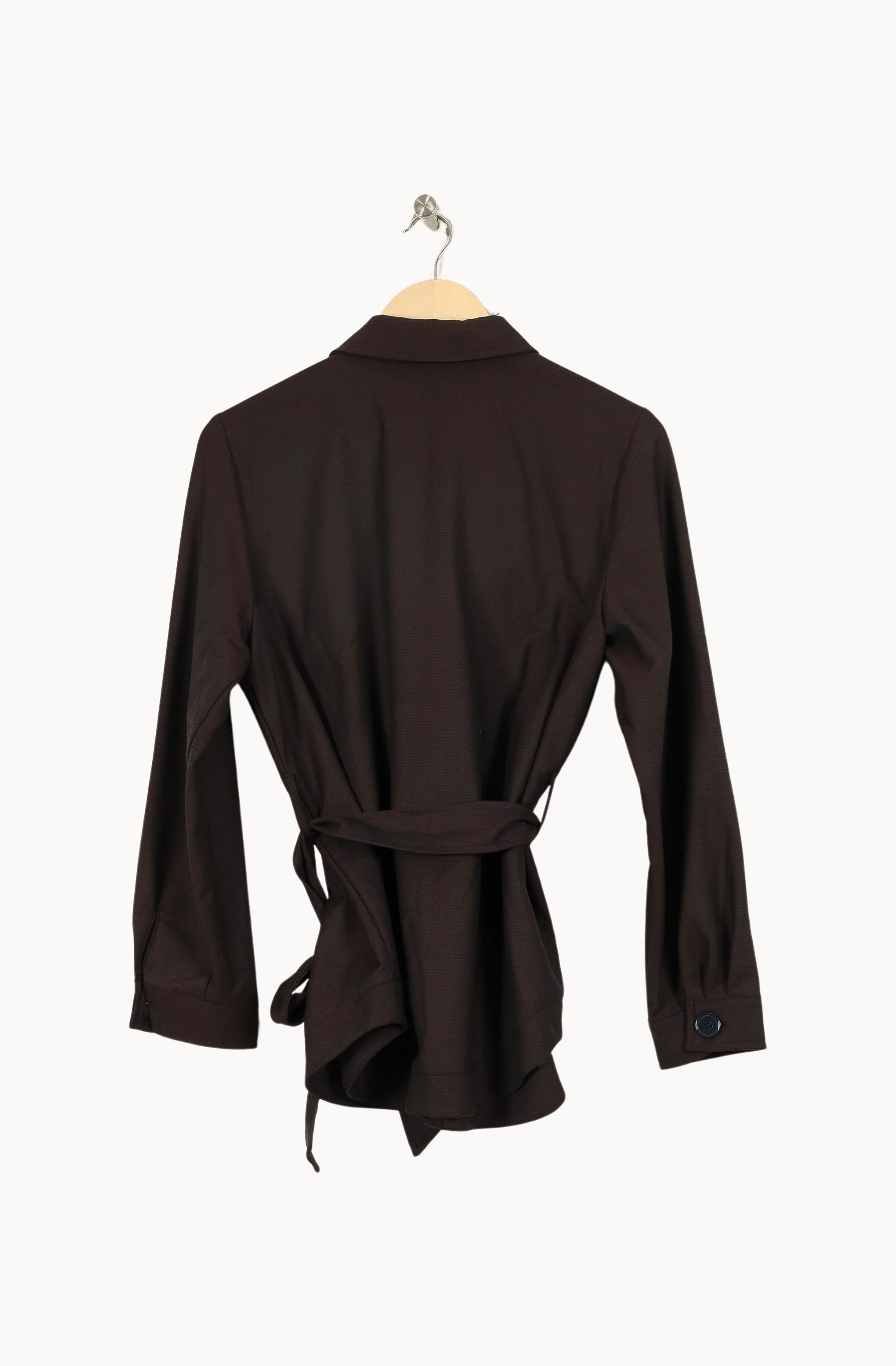 Veste Ceinturée Marron - Taille M/38 - Image 4