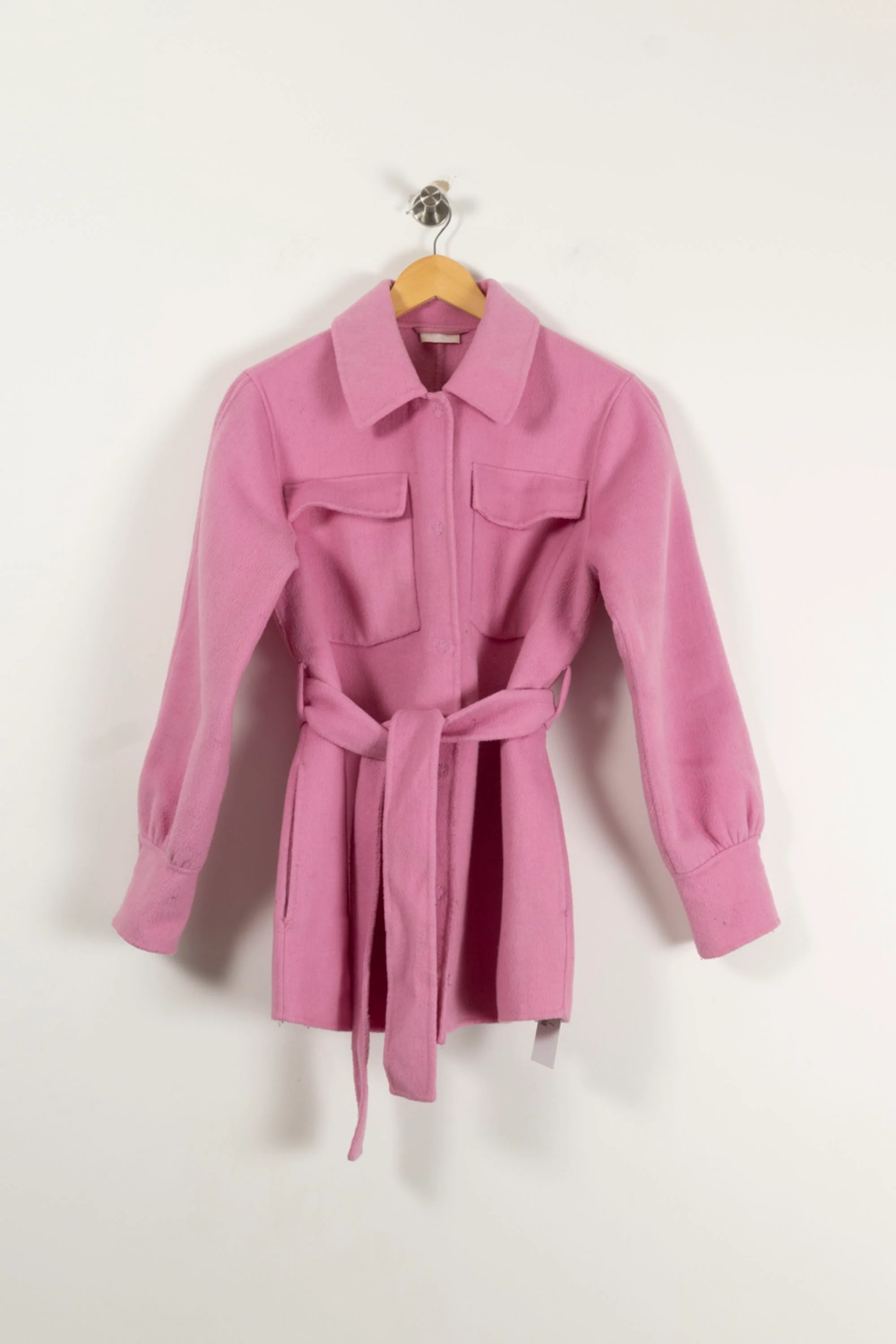 Veste Ceinturée Rose - Taille L/40 - Image 2