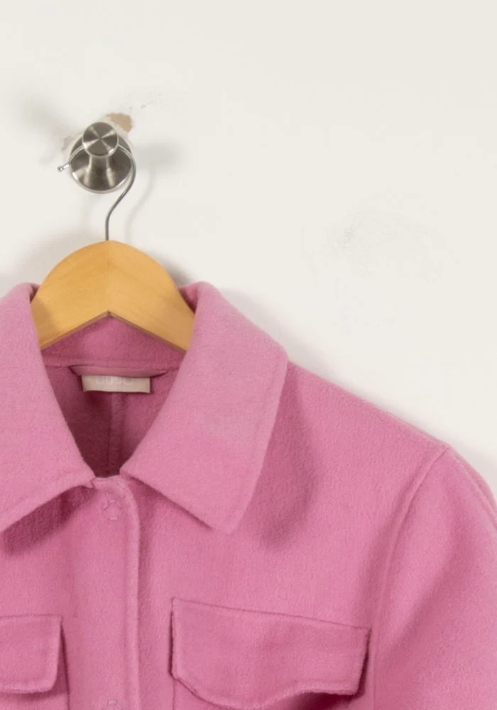 Veste Ceinturée Rose - Taille L/40 - Image 3