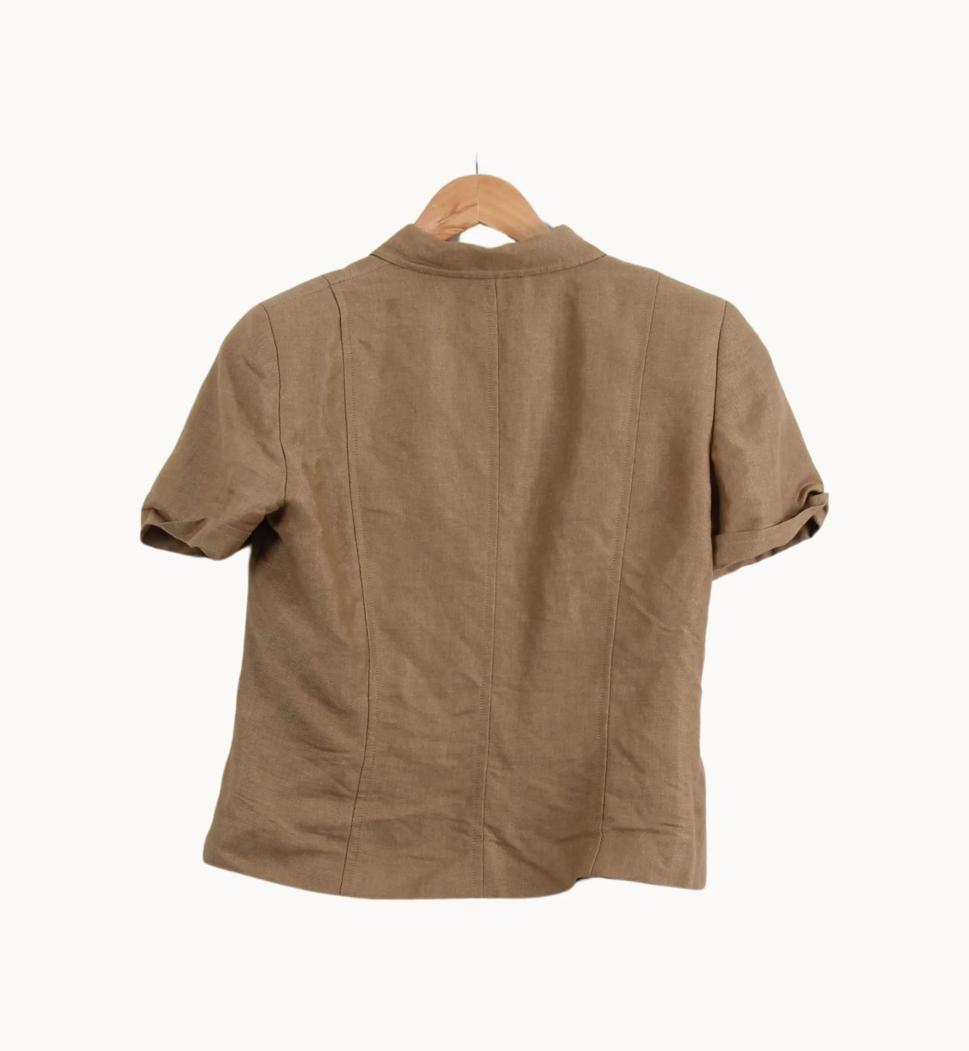 Veste Courte Beige - Taille XL/42 - Image 4