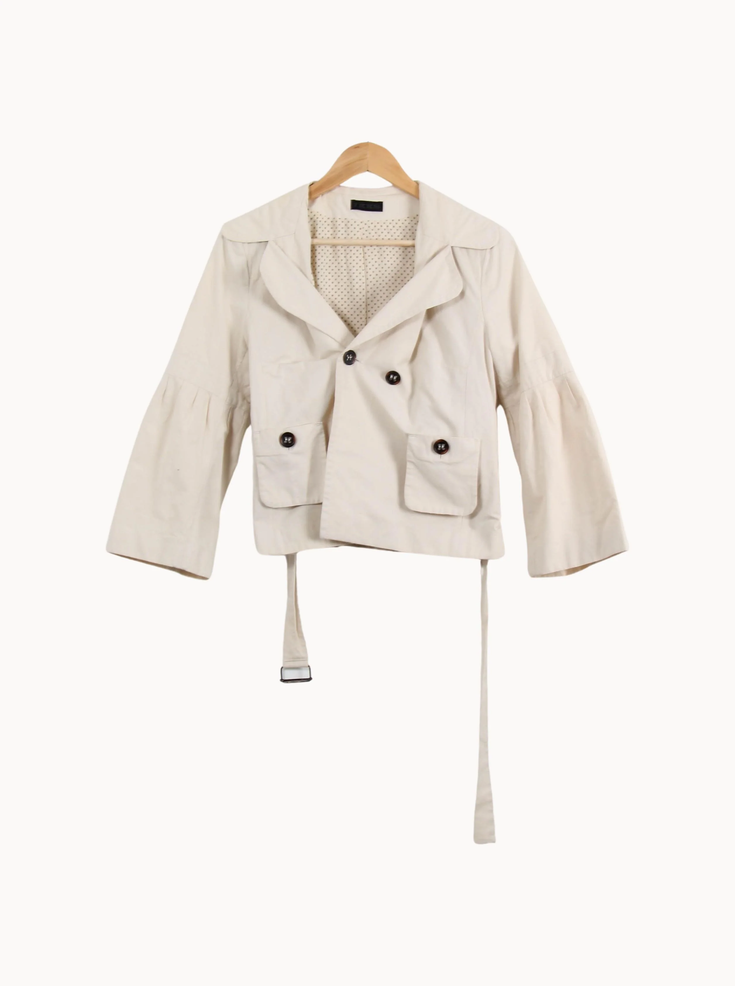 Veste Courte Beige - Taille XL/42 - Image 2