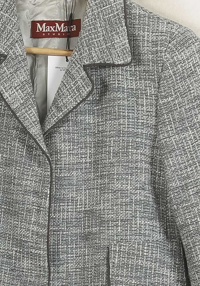 Veste Courte Grise - Taille M/38 - Image 3