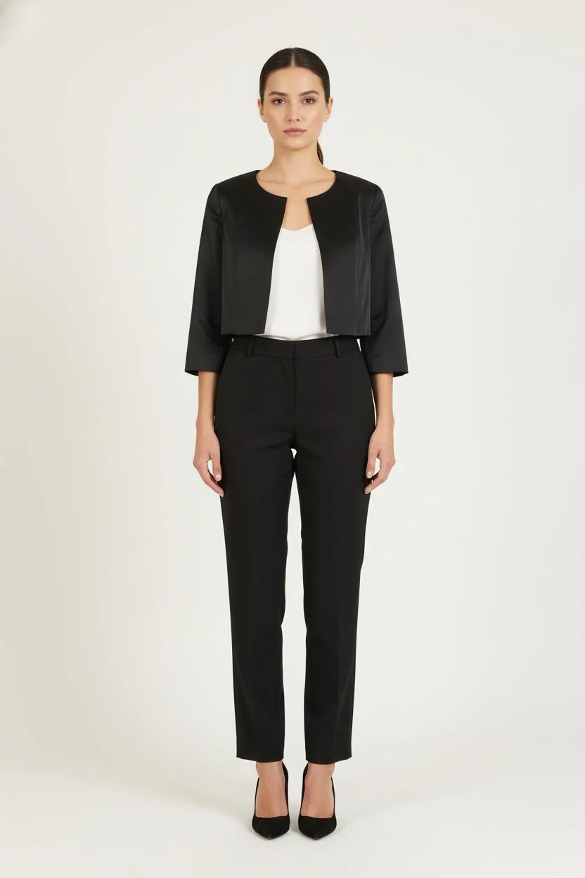 Veste Courte Noire - Taille M/38