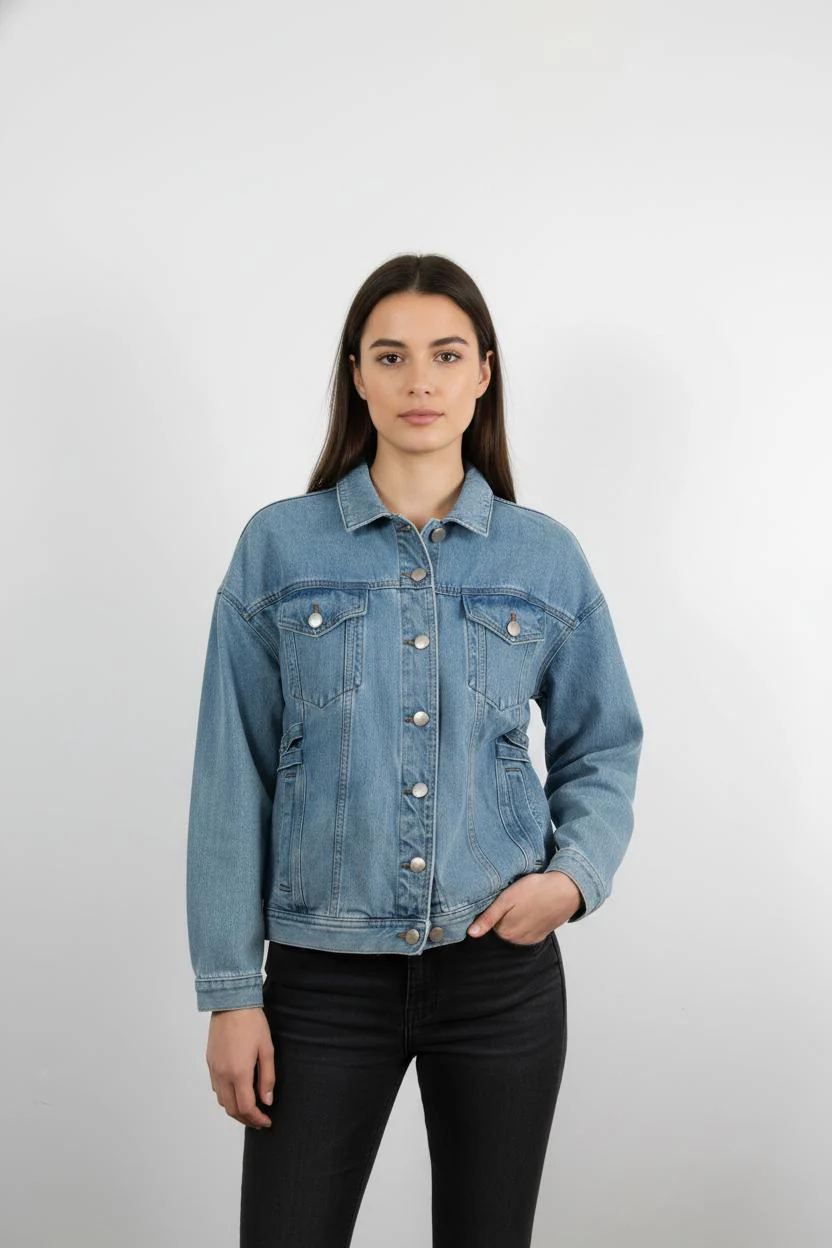 Veste En Jean Bleue - Taille M/38