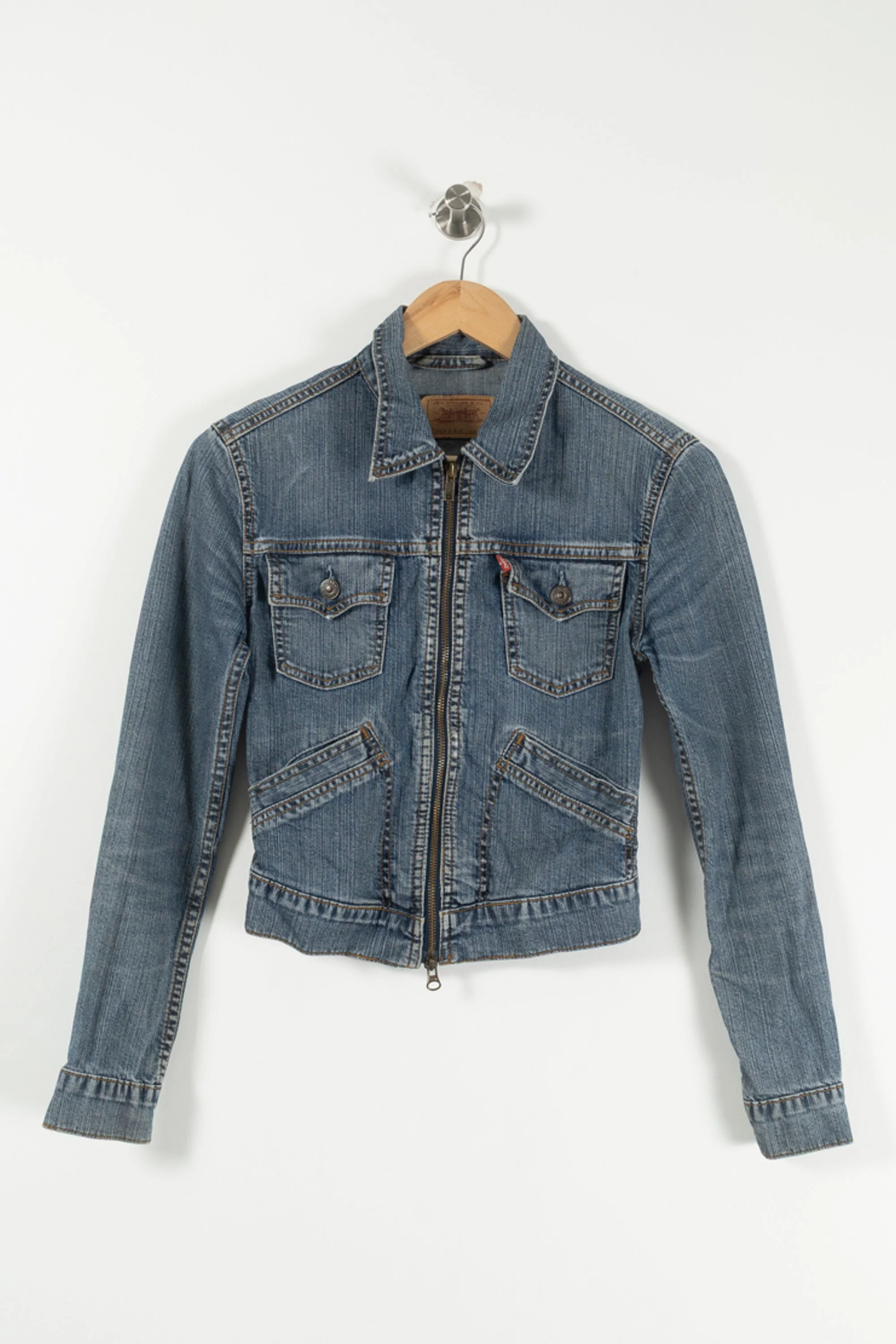 Veste en Jean Bleue - Taille S/36 - Image 2