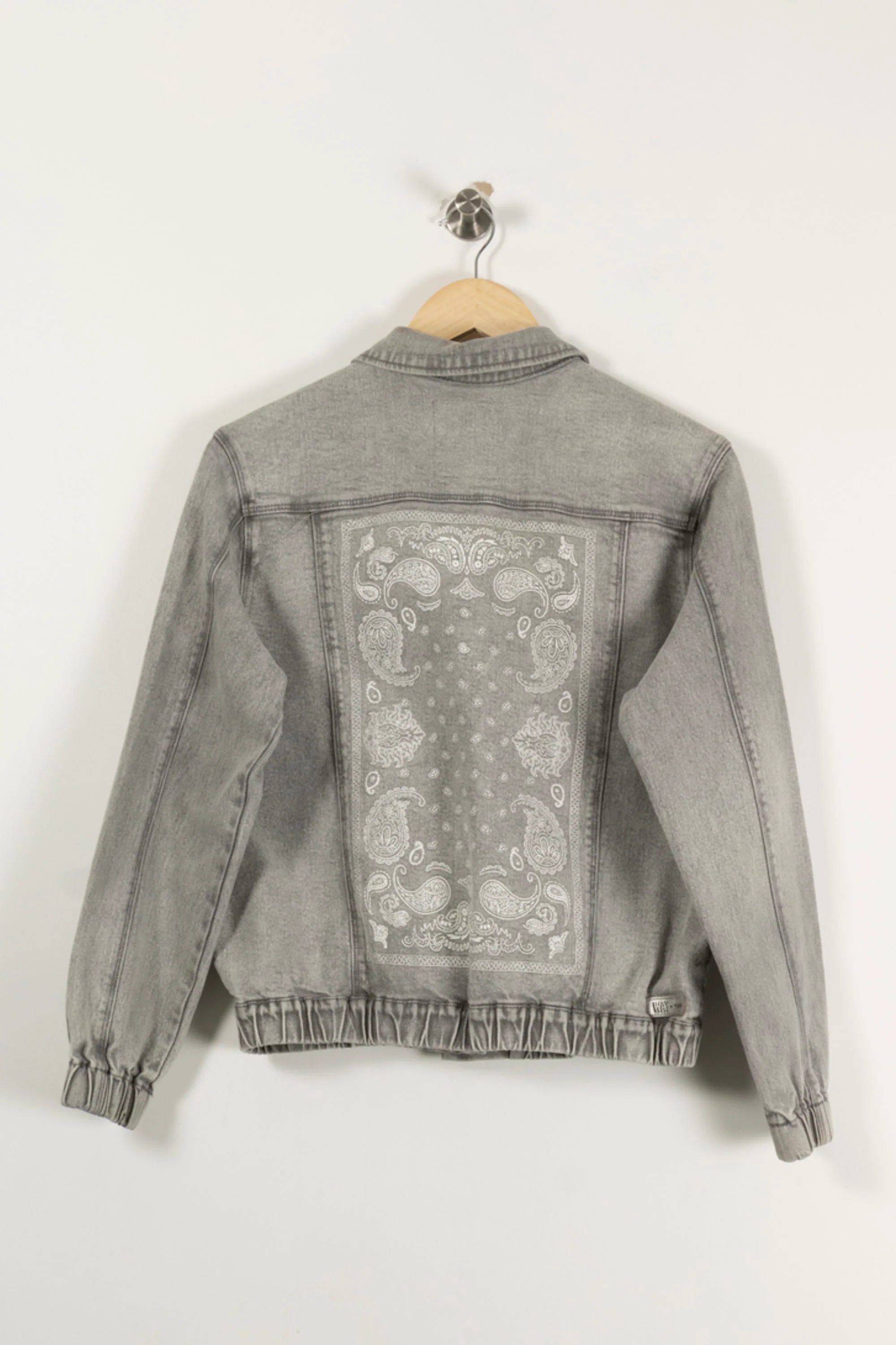 Veste en Jean Grise - Taille M/38 - Image 4