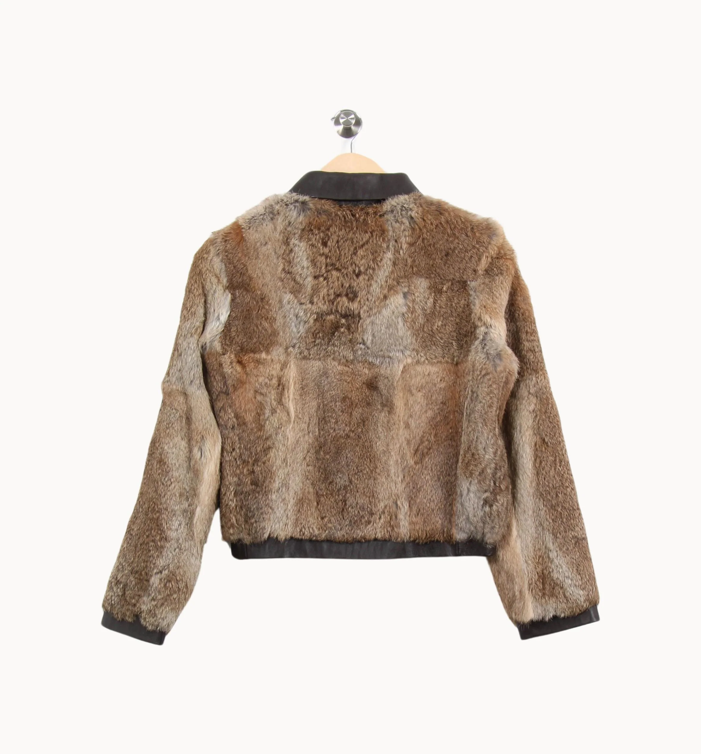 Veste Fourrure Marron - Taille S/36 - Image 4