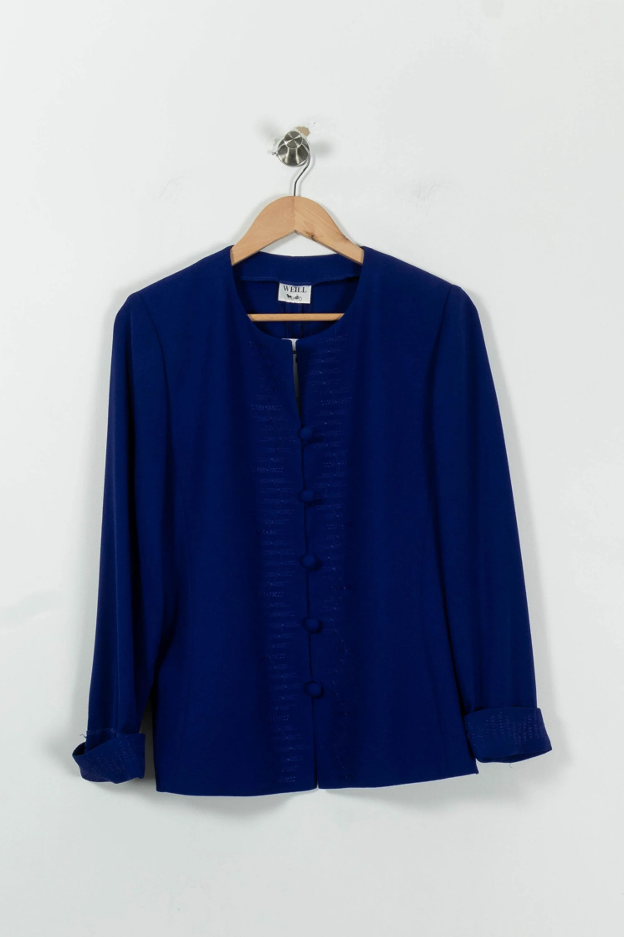 Veste Longue Bleue - Taille XL/42 - Image 2