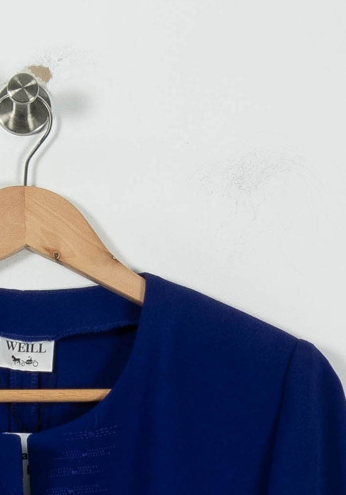Veste Longue Bleue - Taille XL/42 - Image 3