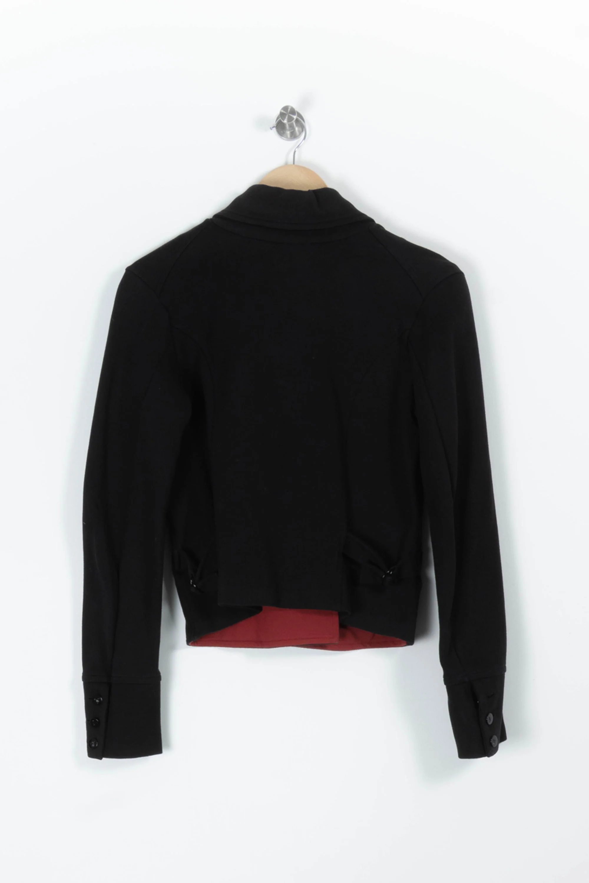 Veste Noire et Bordeaux - Taille M/38 - Image 4