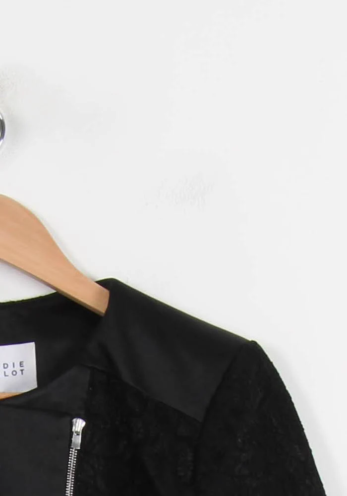 Veste Noire - Taille M/38 - Image 3