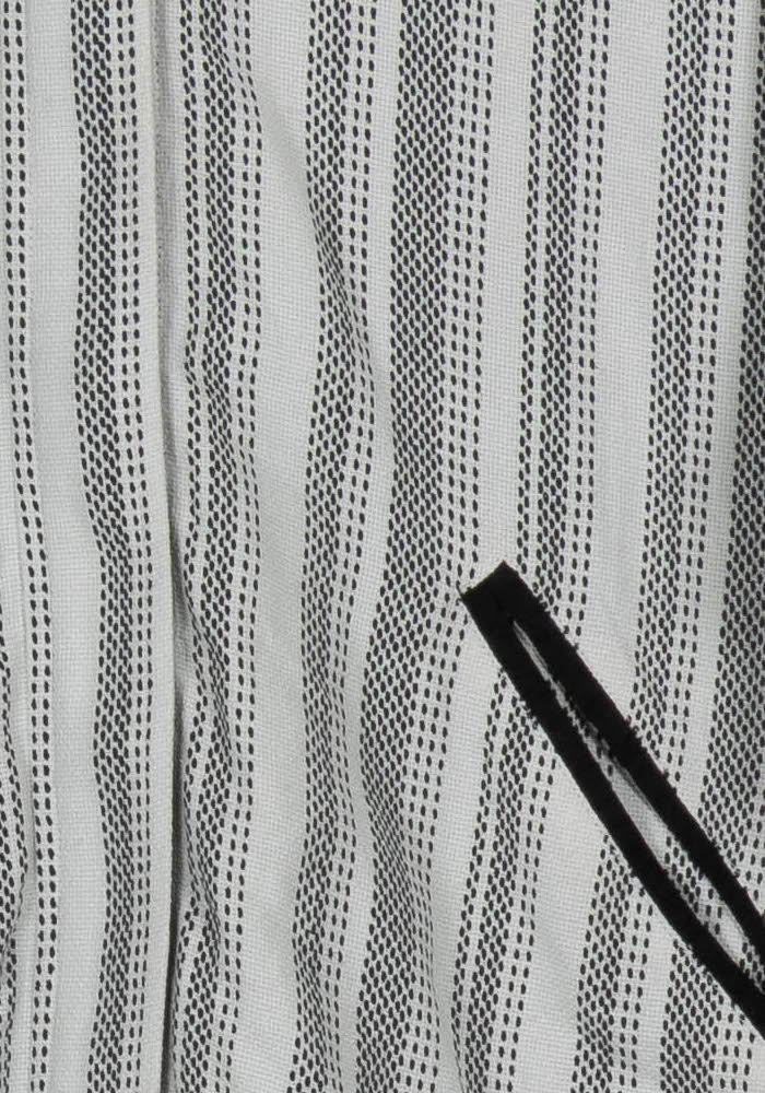 Veste Rayée Blanche et Noire - Taille XS/34 - Image 3