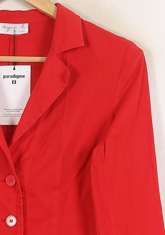 Veste Rouge - Taille S/36 - Image 3