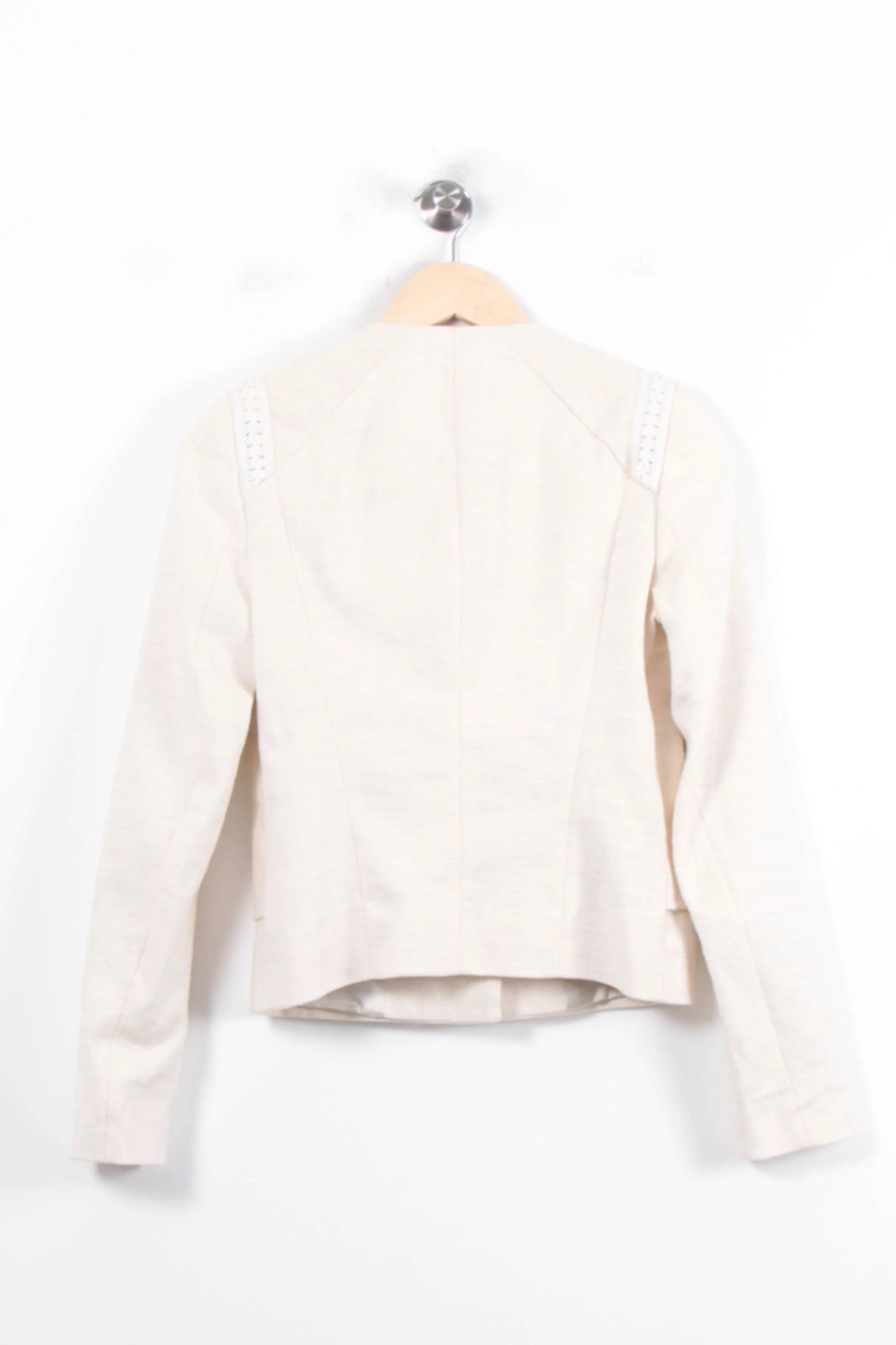 Veste Tailleur Beige - Taille S/36 - Image 4