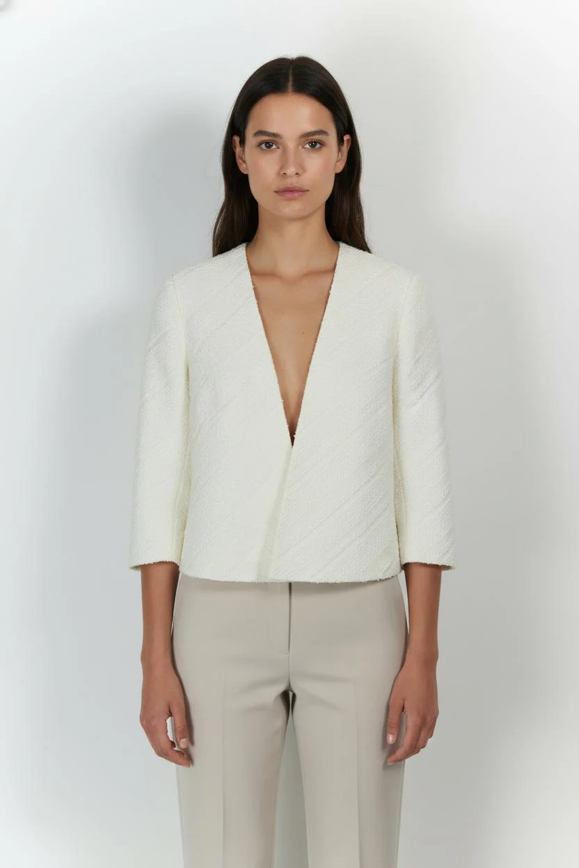 Veste Tailleur Blanche - Taille M/38