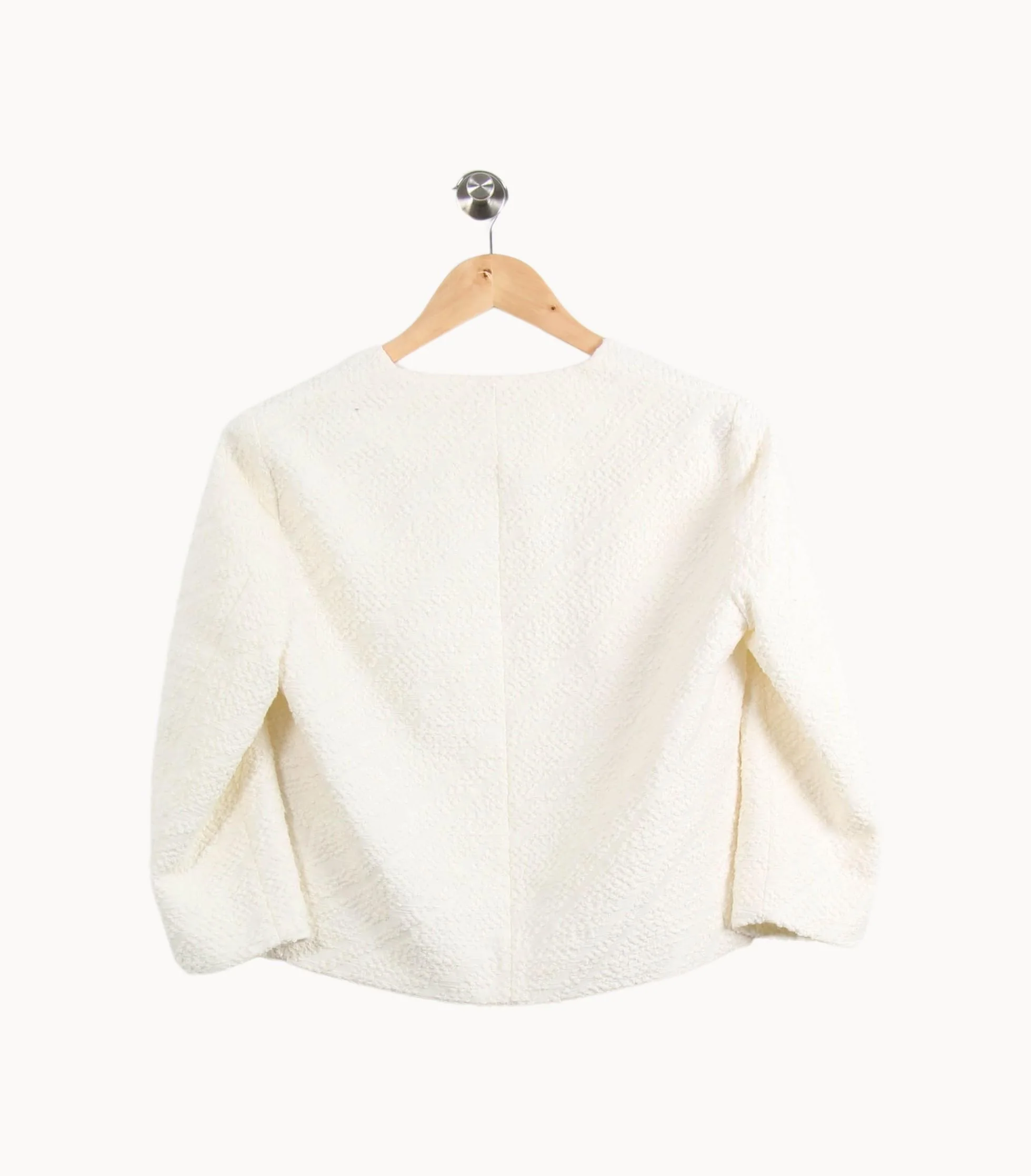 Veste Tailleur Blanche - Taille M/38 - Image 4