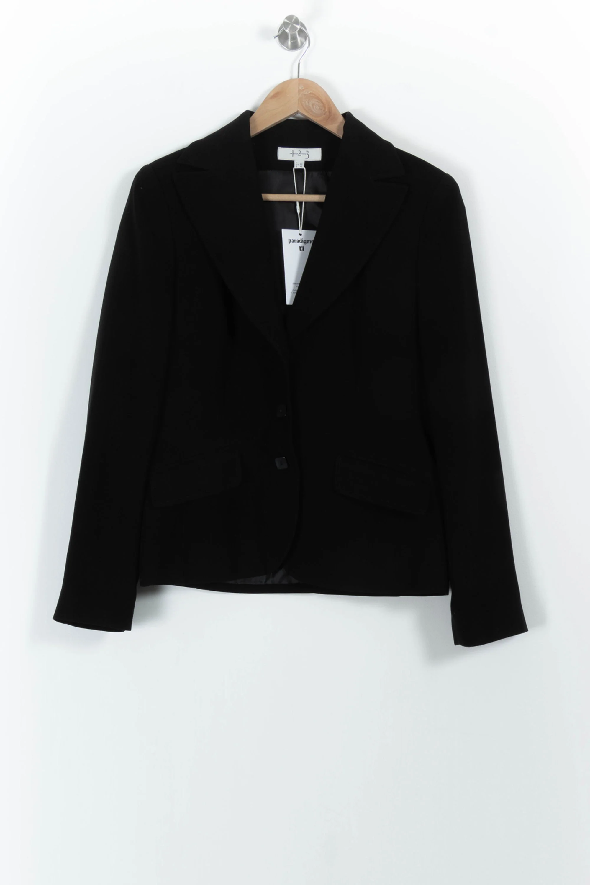 Veste Tailleur Noire - Taille L/40 - Image 2